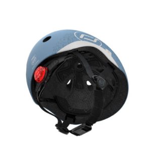 Kaciga Scoot and Ride, Reflective Steel XXS-S
