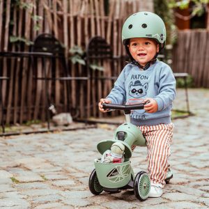 Highwaykick 1 Lifestyle Green lines – Trotinet za decu 2u1