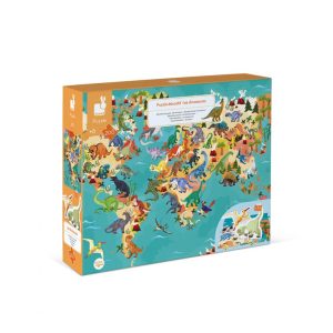 3D kartonske edukativne puzzle – Dinosaurusi