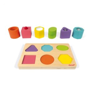 Slagalica za sortiranje oblika – I Wood Shapes and Sound