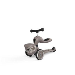 Highwaykick 1 Lifestyle Brown lines – Trotinet za decu