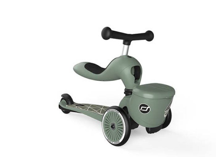 Highwaykick 1 Lifestyle Green lines – Trotinet za decu 2u1