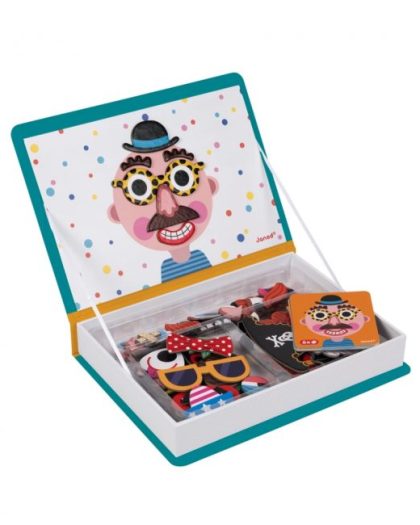 Magnetibook kutija sa magnetima – Smešna lica, dečak
