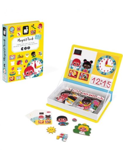 Magnetibook kutija sa magnetima – Naučimo vreme