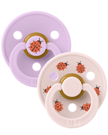 Bibs Size 2 - Studio collection Ladybug - Violet Sky, Petal