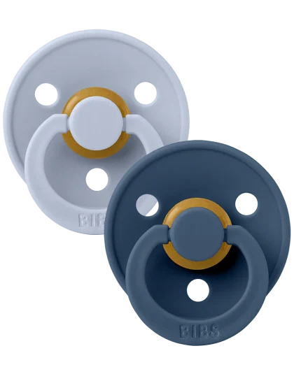 Bibs Size 1 - Dusty Blue/Steel Blue dude