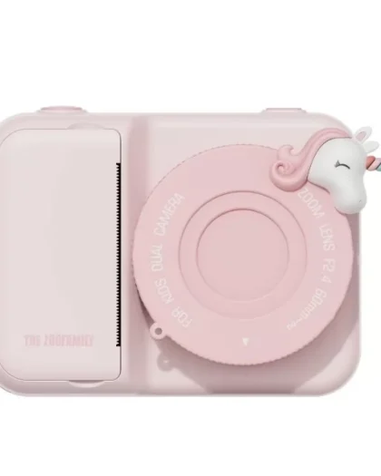 Dečiji digitalni fotoaparat sa štampom fotografija - Zoo print Jednorog