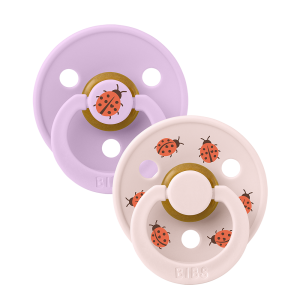 Bibs Size 2 – Studio collection Ladybug – Violet Sky, Petal