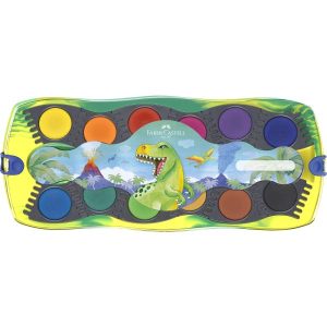 Vodene boje Connector Faber-Castell Dinosaur 1/12