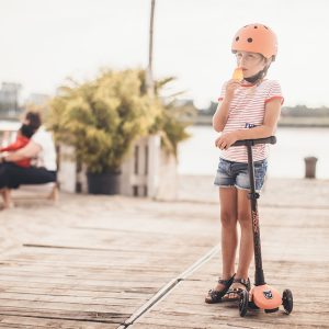 Highwaykick 3 Peach LED – Trotinet za decu