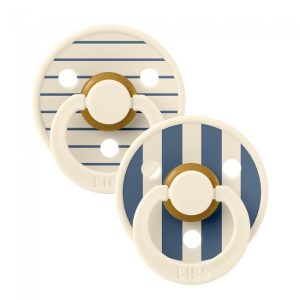 Bibs Size 2 – Studio collection Pin Steel blue mix