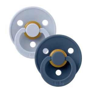 Bibs Size 2 – Dusty Blue & Steel Blue dude