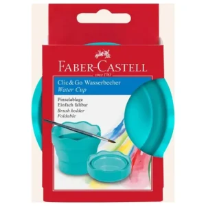 Čaša Clic and Go Faber-Castell tirkizna