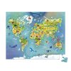 Kartonske puzzle – Mapa sveta,100 delova