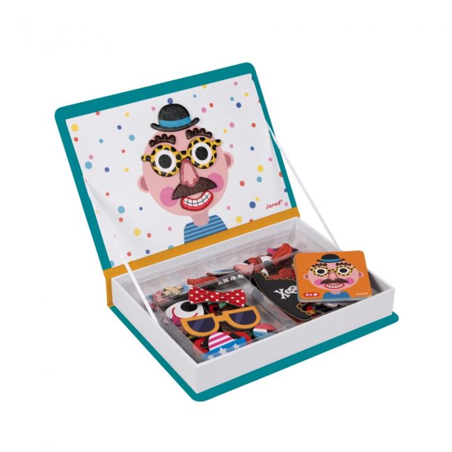 Magnetibook kutija sa magnetima – Smešna lica, dečak
