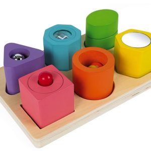 Slagalica za sortiranje oblika – I Wood Shapes and Sound