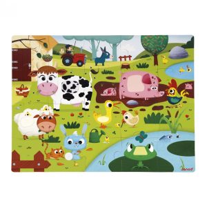 Taktilne puzzle – Farma sa životinjama