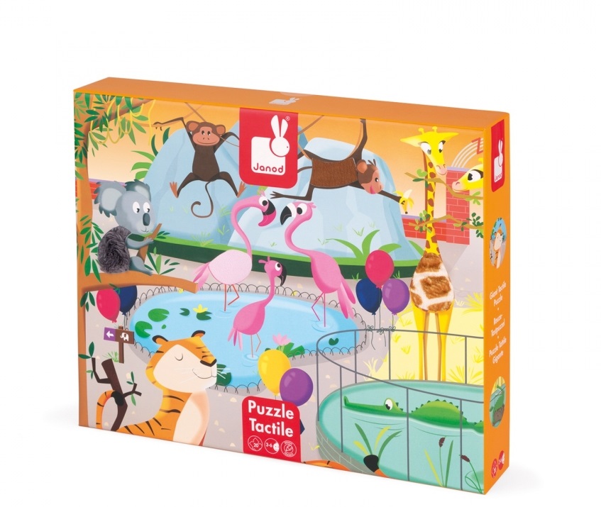 Taktilne puzzle – Dan u zoološkom vrtu