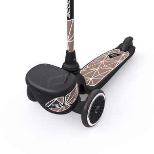 Highwaykick 2 Lifestyle brown lines – Trotinet za decu